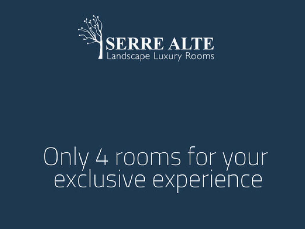 Serre Alte Landscape Luxury Rooms Мателика Екстериор снимка